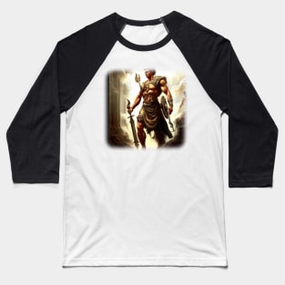 Painting of a Greek god Baseball T-Shirt